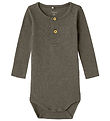 Name It Bodysuit L/æ - Noos - NbmKab - Burgee Cord/Melange
