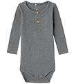 Name It Bodysuit L/æ - Noos - NbmKab - Mockingbird/Melange