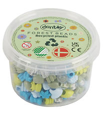 Dantoy Beads - 280 pcs - Forest Recycling Dantoy Beads - 280 pcs - Forest Recycling