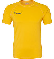 T-Shirt Hummel - Hml Jersey - Sports Yellow T-Shirt Hummel - Hml Jersey - Sports Yellow