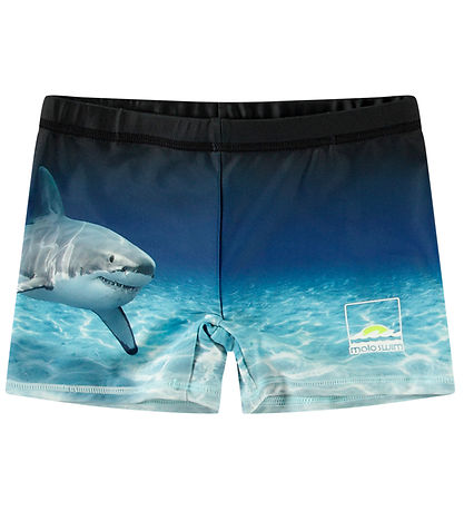 Molo Badehose - UV50+ - Norton Placed - verblasst Shark