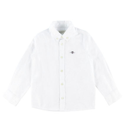 GANT Overhemd - Shield Oxford - Wit