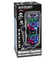 Bontempi Loudspeaker w. Microphone/Light - 39 cm - Wireless Bontempi Loudspeaker w. Microphone/Light - 39 cm - Wireless