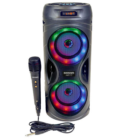 Bontempi Högtalare m. Mikrofon/Ljus - 39 cm - Trådlös