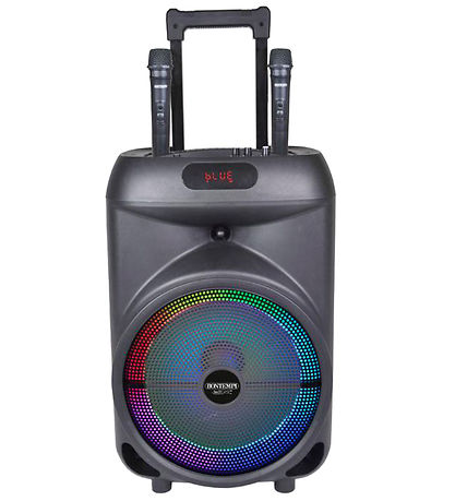 Bontempi Loudspeaker w. Microphones/Lights - 87 cm - Wireless - 