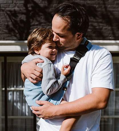 Wildride Baby Carrier - The Toddler Swing - Denim Blue