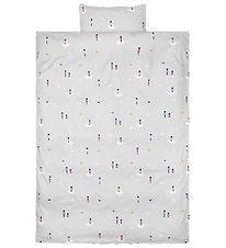 Vanilla Copenhagen Rúmföt - Junior - Tin Stick Man - Cozy Grey