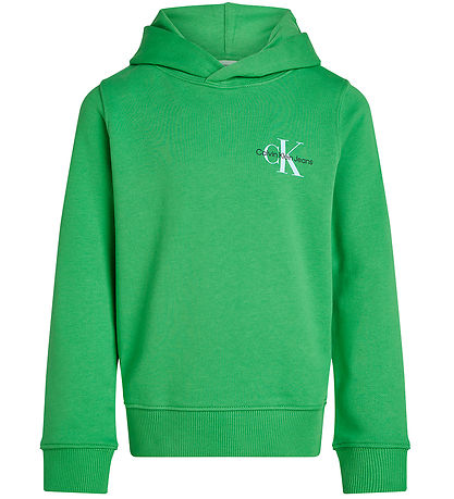 Calvin Klein Hoodie - Small Monogram - Vintage Green Calvin Klein Hoodie - Small Monogram - Vintage Green