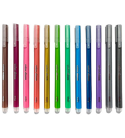 Ooly Tusjer - Fargeglans Metallic Gel - 12 stk.