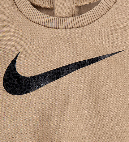 Nike Sweat Set - Sweatshirt/Leggings - Brown/Black