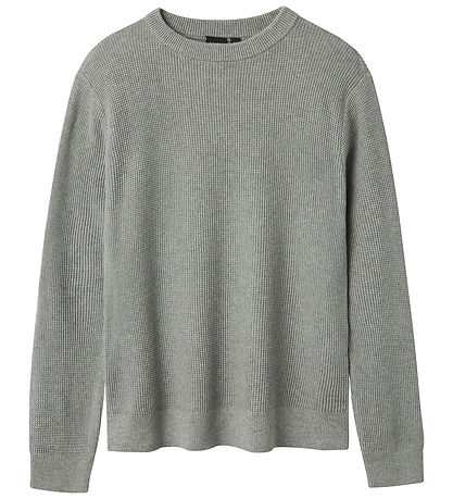 LMTD Blouse - Gebreid - NlmBilas - Grey Melange