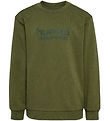 Hummel Sweatshirt - hmlJR Base - Winter Moss Hummel Sweatshirt - hmlJR Base - Winter Moss