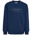 Hummel Sweatshirt - hmlJR Base - Dress Blues Hummel Sweatshirt - hmlJR Base - Dress Blues