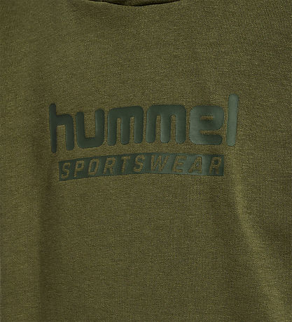 Hummel Hoodie - hmlJR Base - Winter Moss