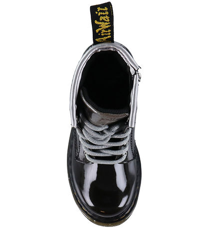 Dr. Martens Boots - 1460 Glitter J - Silver/Black