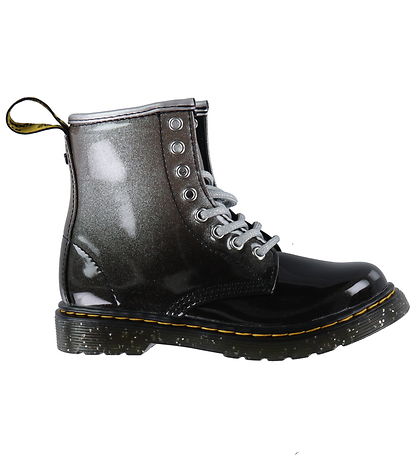 Dr. Martens Boots - 1460 Glitter J - Silver/Black
