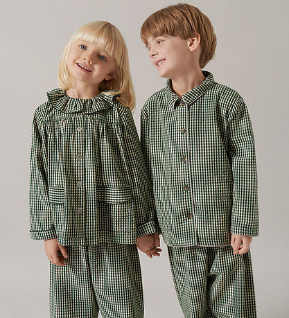 MarMar Pyjama Set - Green Check MarMar Pyjama Set - Green Check