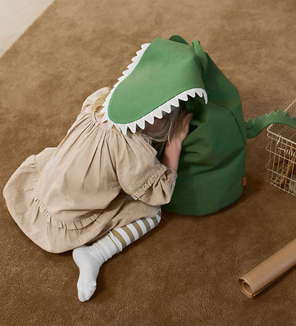 ferm Living Storage Basket - Crocodile - 30x30x50 cm - Artichoke