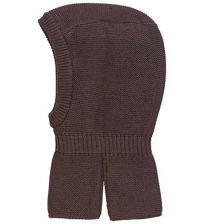 Color Kids Balaclava - Wool/Acrylic - 2-layer - Raisin