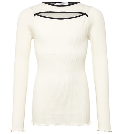 Rosemunde Blouse - Baybay - Rib - Ivory