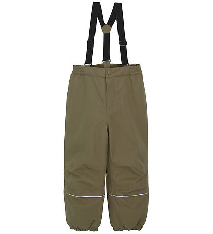 Minymo Ski Pants w. Suspenders - Canteen