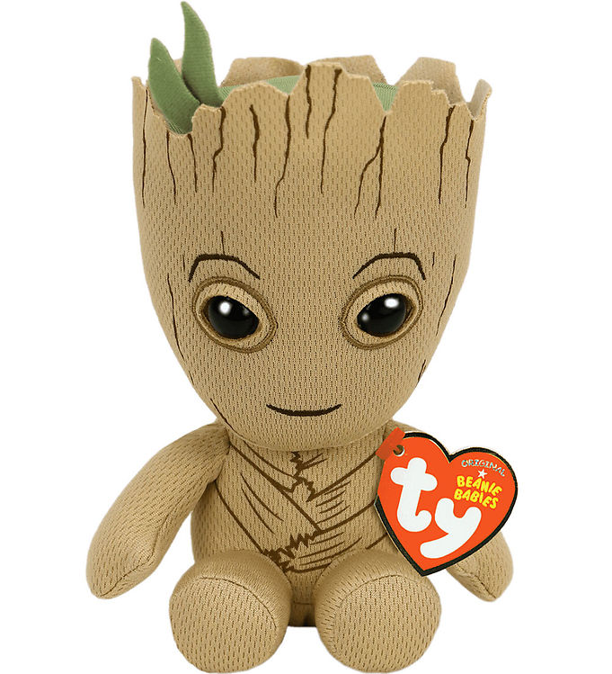 Ty Gosedjur - Beanie Bebisar - 17 cm - Marvel Groot