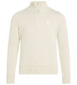 Calvin Klein Sweatshirt - Monogram Mini Badge Half-Zip - Turtled Calvin Klein Sweatshirt - Monogram Mini Badge Half-Zip - Turtled