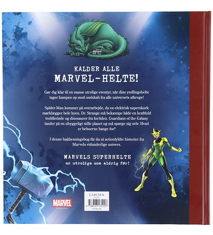 Forlaget Carlsen Book - The Incredible Book with Marvel Stories  Forlaget Carlsen Book - The Incredible Book with Marvel Stories