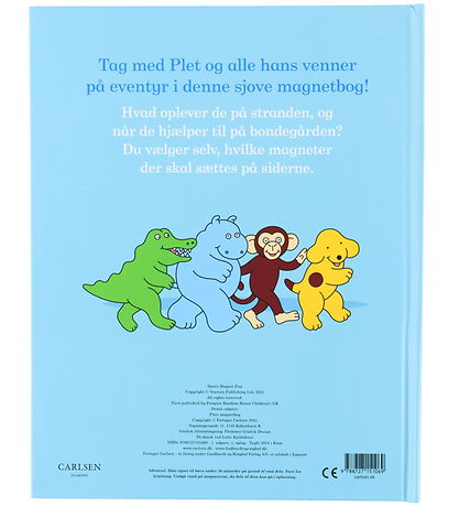 Forlaget Carlsen Activity Book - Spot Magnet Book - Danish