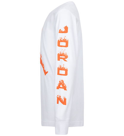 Blouse Jordan - Blanc/Orange Blouse Jordan - Blanc/Orange