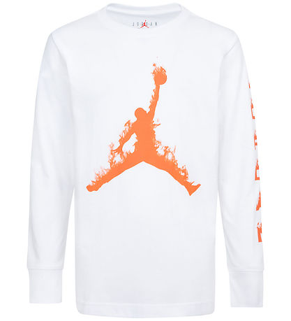 Blouse Jordan - Blanc/Orange Blouse Jordan - Blanc/Orange