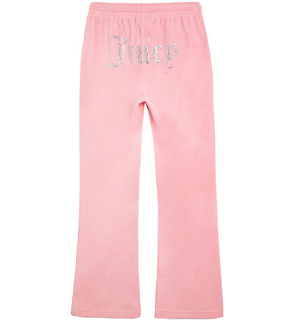 Juicy Couture 벨루어 바지 - 티나 - 쥬시 핑크