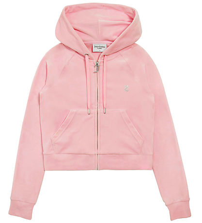 Gilet - Velours Juicy Couture - Madison - Juteux Rose Gilet - Velours Juicy Couture - Madison - Juteux Rose