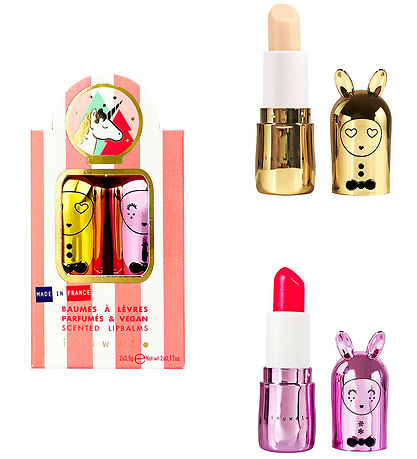 Inuwet Lapple balms - 2-Pack - Jingle Pink/Unicorn