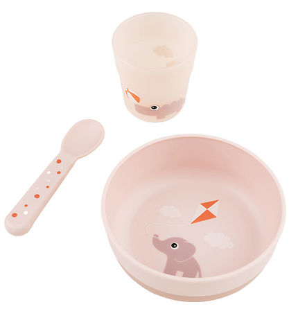 Done by Deer Dinner Set - 3 Parts - Powder
