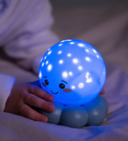 Cloud-B Night Lamp - Twinkles To Go Octo - 12x12 cm - Pastel Blu Cloud-B Night Lamp - Twinkles To Go Octo - 12x12 cm - Pastel Blu