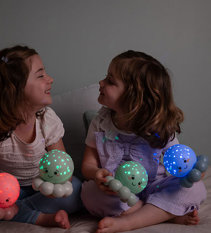 Cloud-B Night Lamp - Twinkles To Go Octo - 12x12 cm - Pastel Blu Cloud-B Night Lamp - Twinkles To Go Octo - 12x12 cm - Pastel Blu