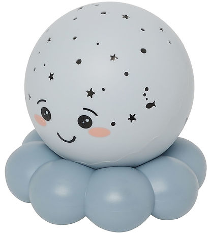 Cloud-B Night Lamp - Twinkles To Go Octo - 12x12 cm - Pastel Blu Cloud-B Night Lamp - Twinkles To Go Octo - 12x12 cm - Pastel Blu