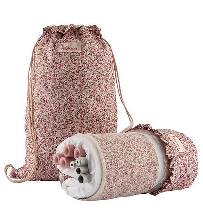 Asi 인형 소품 - 여행용 침대 - 36-46cm - 핑크