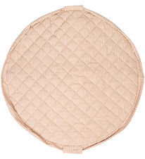 Play&Go Speelmat - Ø120 cm - Soft Organic - Strepen Brown Play&Go Speelmat - Ø120 cm - Soft Organic - Strepen Brown