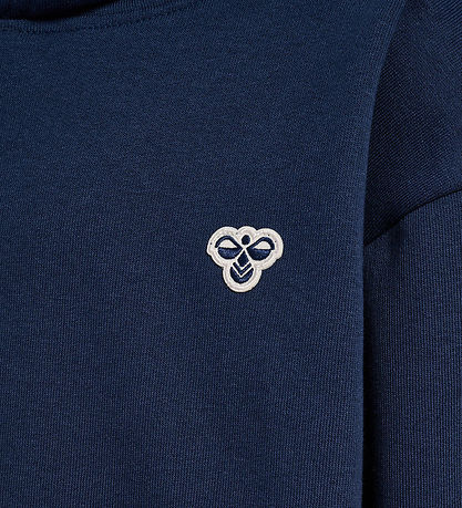 Hummel Hoodie - hmlJr - Loose Hoodie - Dress Blue