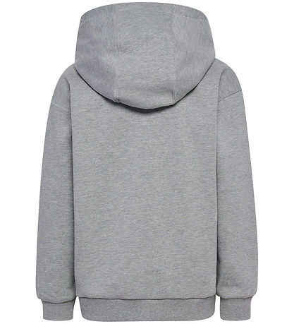 Hummel Kapuzenpullover - hmlJr Loose Hoodie - Grey Melange
