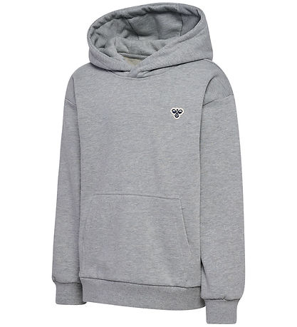 Hummel Kapuzenpullover - hmlJr Loose Hoodie - Grey Melange