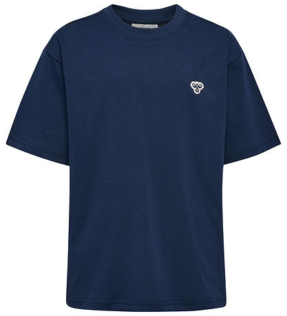 Hummel T-paita - hmlJR - Dress Blues