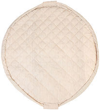 Play&Go Play Mat - Ø120 cm - Soft Organic - Stripes Blue Play&Go Play Mat - Ø120 cm - Soft Organic - Stripes Blue