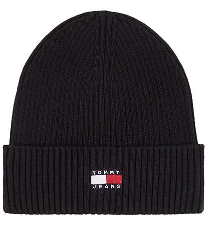 Tommy Hilfiger Beanie - Knitted - Heritage Beanie - Black