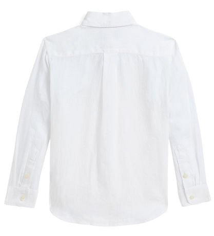 Chemise Polo Ralph Lauren - Lin - Blanc