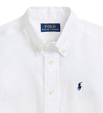 Chemise Polo Ralph Lauren - Lin - Blanc