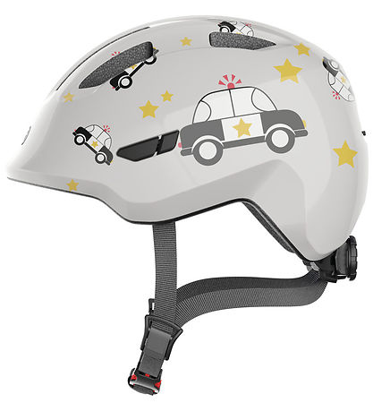 Abus Bicycle Helmet - Smiley 3.0 - Grey Police Abus Bicycle Helmet - Smiley 3.0 - Grey Police