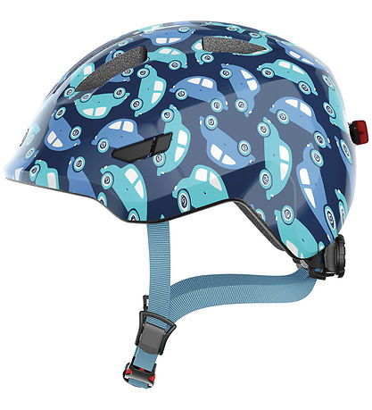 Abus Fahrradhelm - Smiley 3,0 LED - Blue Auto